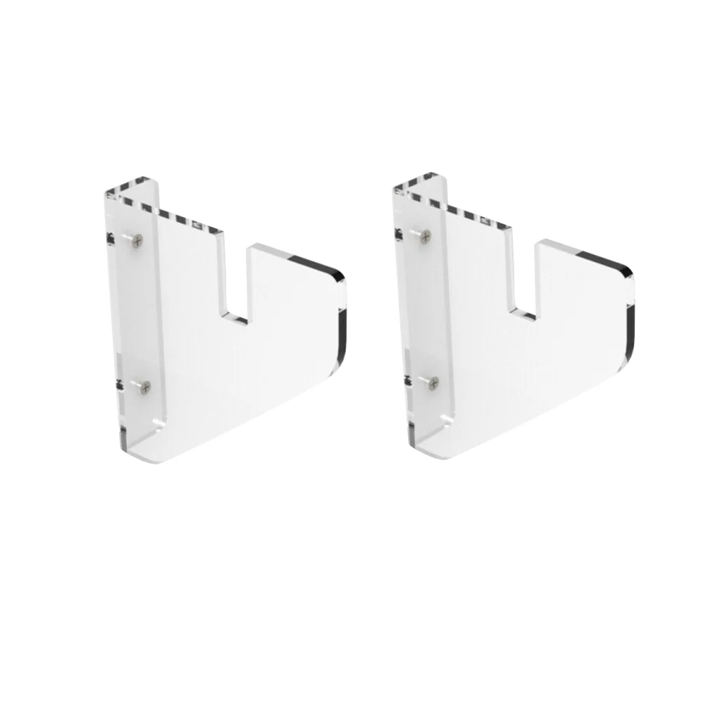 2 Pcs Accessories Storage Rack Skate Board Wall-mounted Skateboard Display Stand Brackets