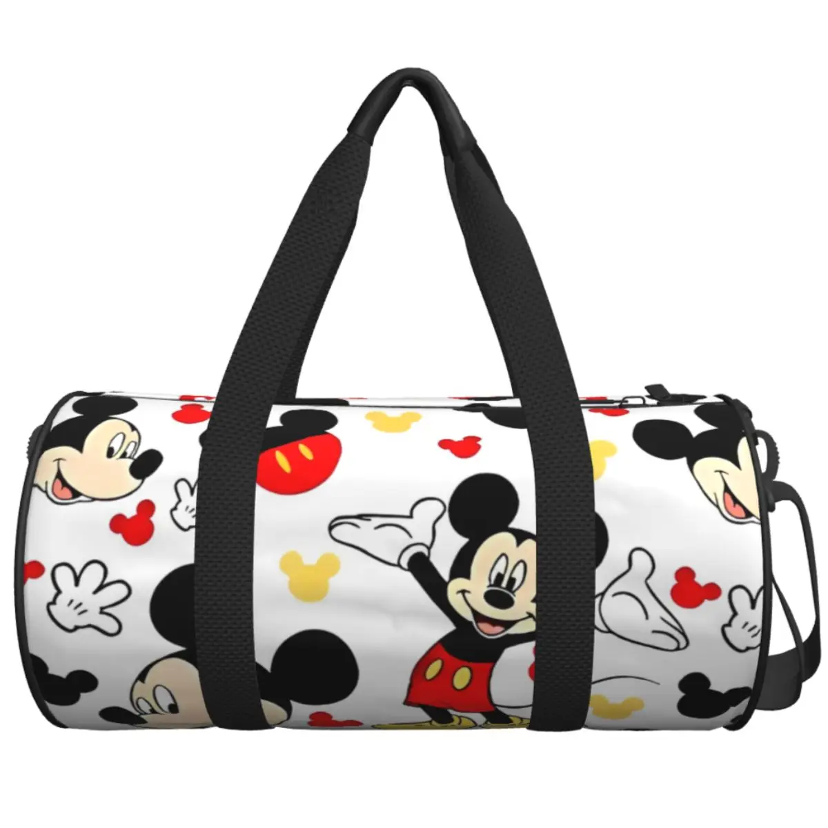 

Mickey Minnie Mouse Travel Bag Cute Cartoon Fashion Sports Bags Large Colorful Gym Bag Men's Printed Outdoor Fitness Bag