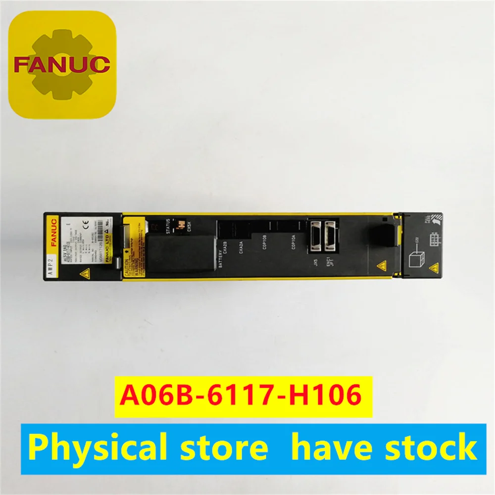 

A06B-6117-H106 A06B-6114-H106 Original old used Fanuc driver used/new in-stock inventory A06B-6114-H106 A06B-6117-H106