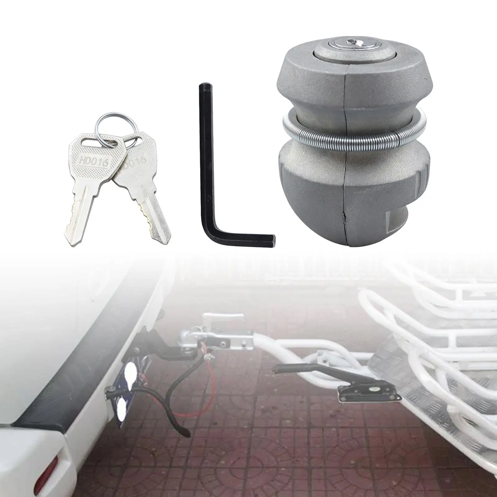 

Замок муфты детали прицепа, буксирное противоугонное устройство, сцепное устройство прицепа, замена