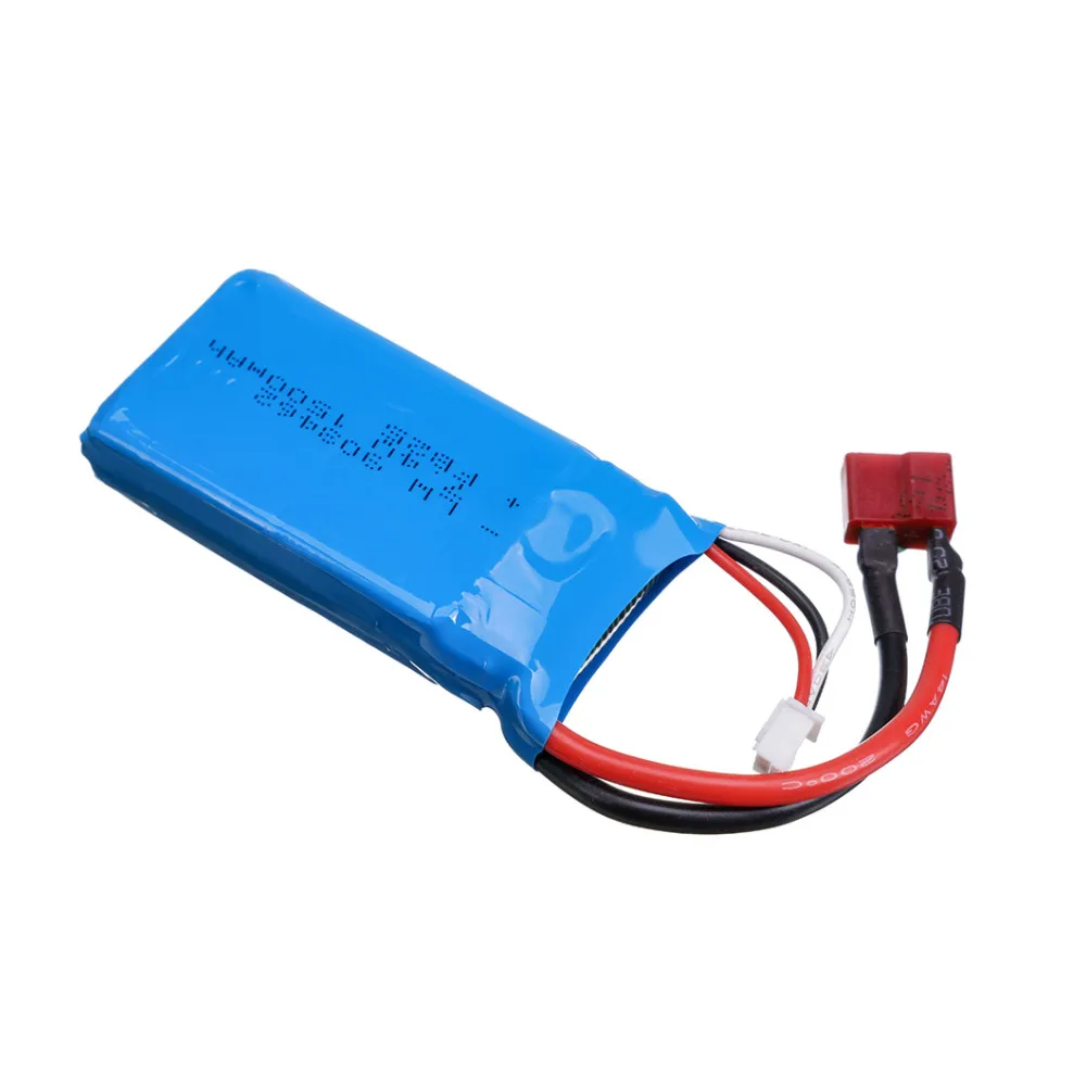 7.4V 1500mAh Lipo Battery For FT009 12428 144001 RC Boat Car Spare Parts Lipo 2S 7.4 V 1500 mah 903462 Battery JST/SM /T/Tamiya