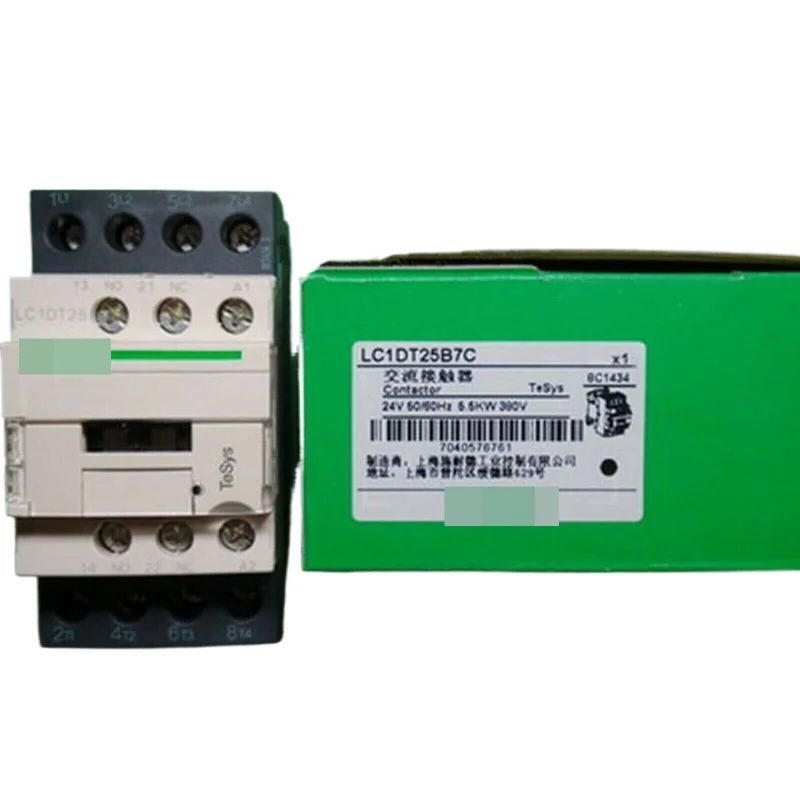 

Schneider contactor LC1DT25B7C 12A 24VAC