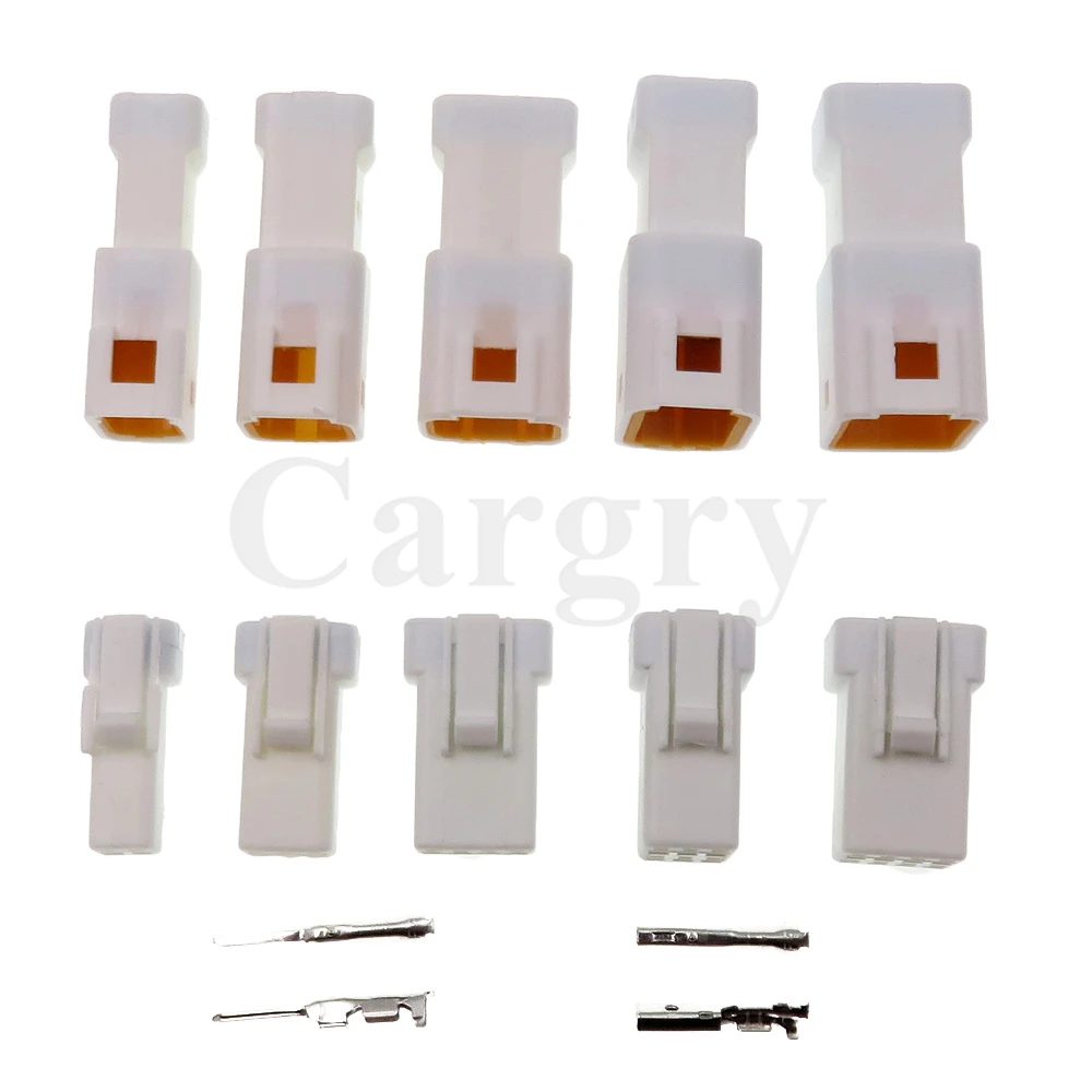 1 Set 2/3/4/6/8P JST02R-JWPF-VSLE AC Assembly Automobile Waterproof Connectors JST Series Male Female Docking Sockets Butt Plugs