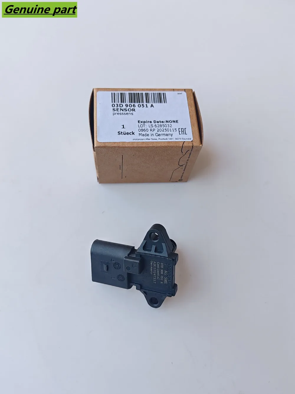 

Оригинальный OEM датчик давления впускного коллектора 03D906051 03D906051A для Audi Vw Skoda Seat, гарантия 2 года