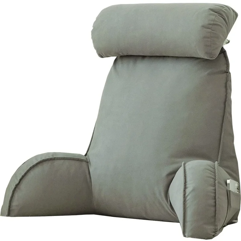 Head soft bag large backrest pad, bed , neck cushion, throw pillow, simple sofa waist pillow