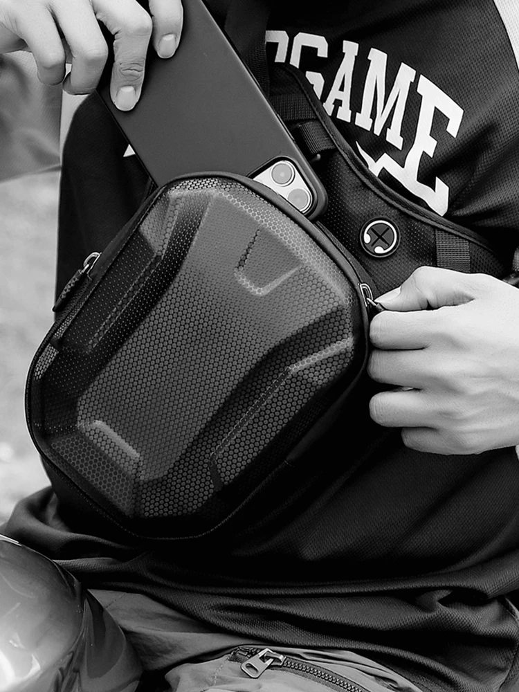 

Водонепроницаемая мотоциклетная сумка на бедро с множеством карманов, нагрудная сумка для мотоцикла, для велоспорта, пеших прогулок, кемпинга