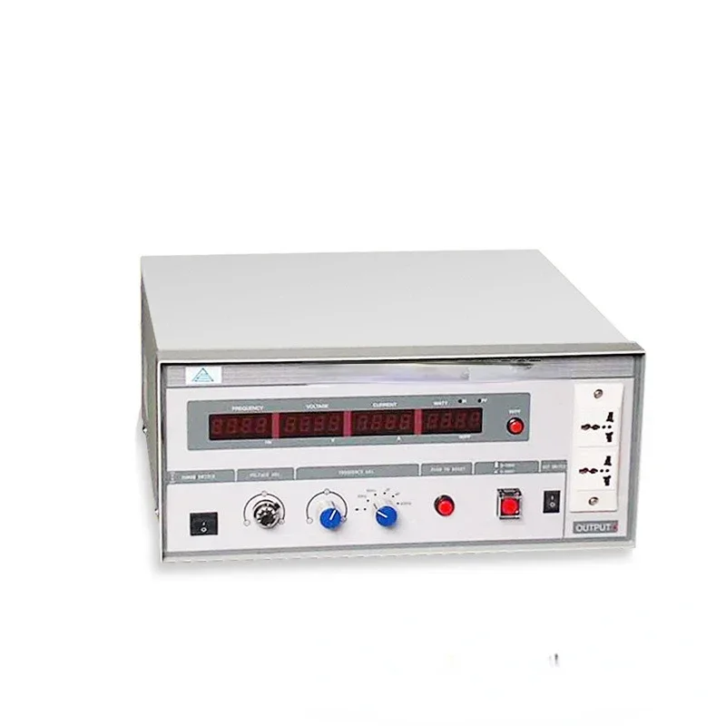 Single-Phase AC Variable Frequency Power Source 1000W High-Power Adjustable Stabilized Frequency Conversion Power Supply