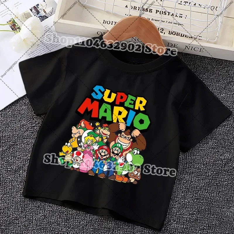 The Brothers T-shirts Unisex Fashion Short Sleeve Cartoon Game Print T-Shirt Summer Comfortable and Breathable Clothes Gifts