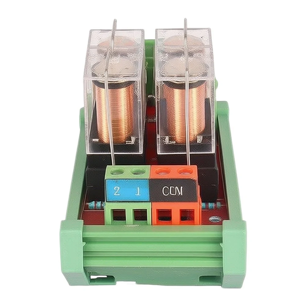 2-Channel Relay Module JR 2L2 DC24V Rated Voltage 2NO2NC Contact Type Pluggable G2R Relay NPN and PNP Signal Ready