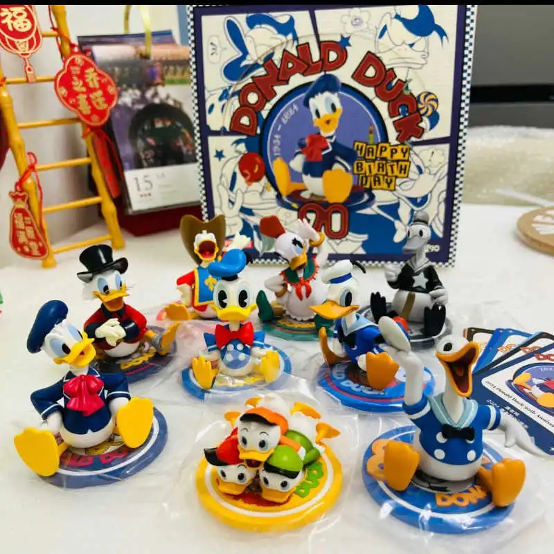 

POPMART Disney Donald Duck 90th anniversary Series Blind Box Toys Anime Action Figure Caixa Caja Surprise Mystery Box Dolls