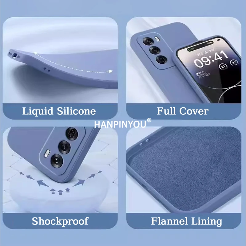 الأصلي السائل سيليكون قضية الهاتف لسامسونج غالاكسي A06 5G A05 A54 A55 للصدمات الفانيلا بطانة حافة مستقيمة غطاء ناعم