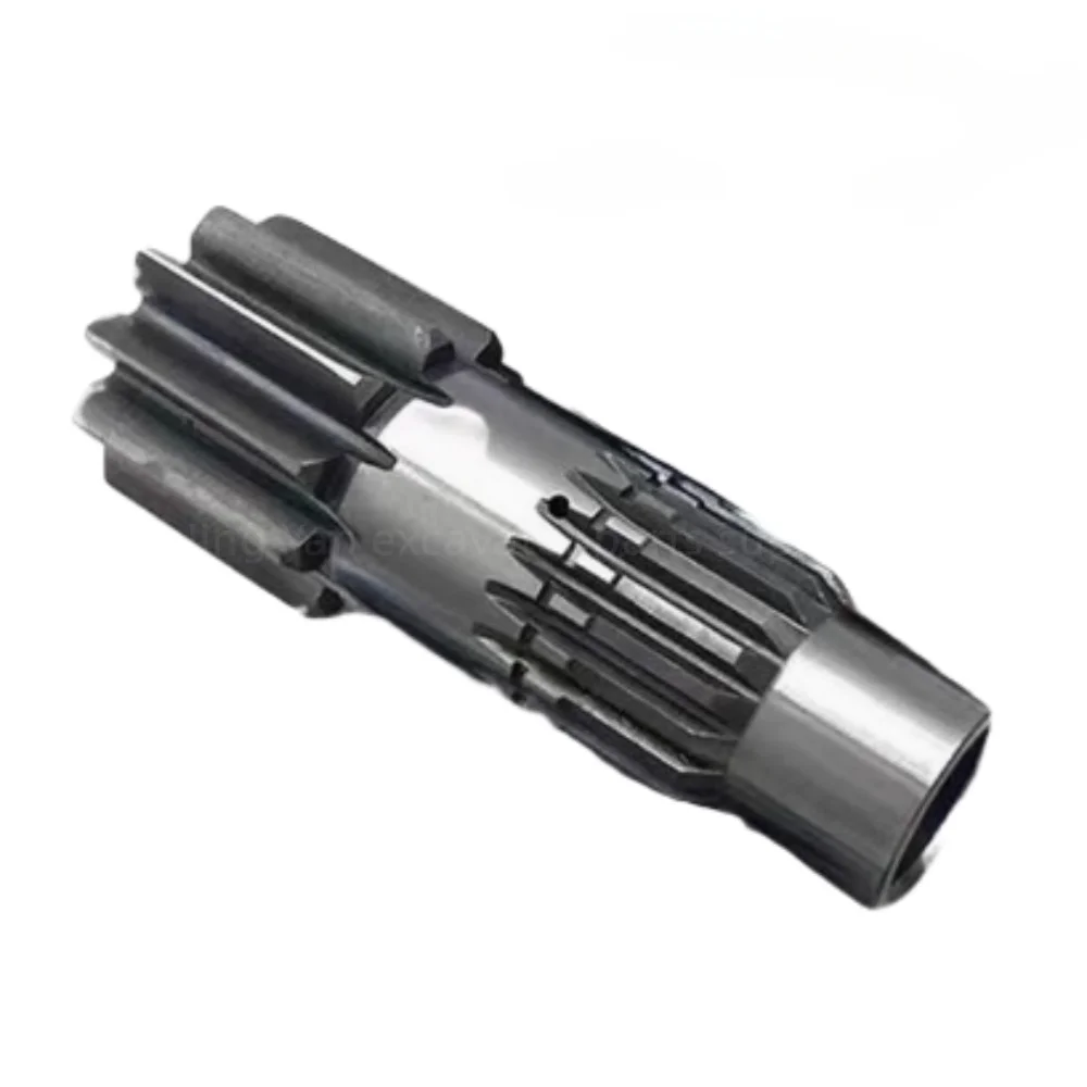 Untuk Takeuchi TB016 Gigi Poros Vertikal Motor Ayun Kemudi Motor Transmisi Rotor Gigi Teratai Suku Cadang Ekskavator Poros Tengah