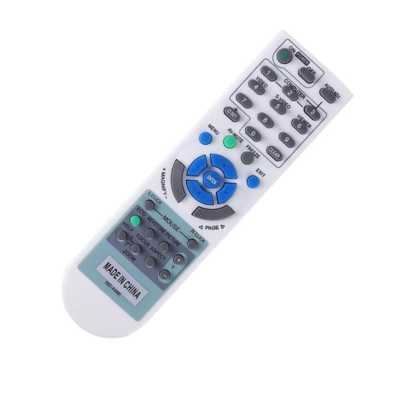 Replacement Remote Control for NEC Projector RD-448E V260X+ V300X+ Projector