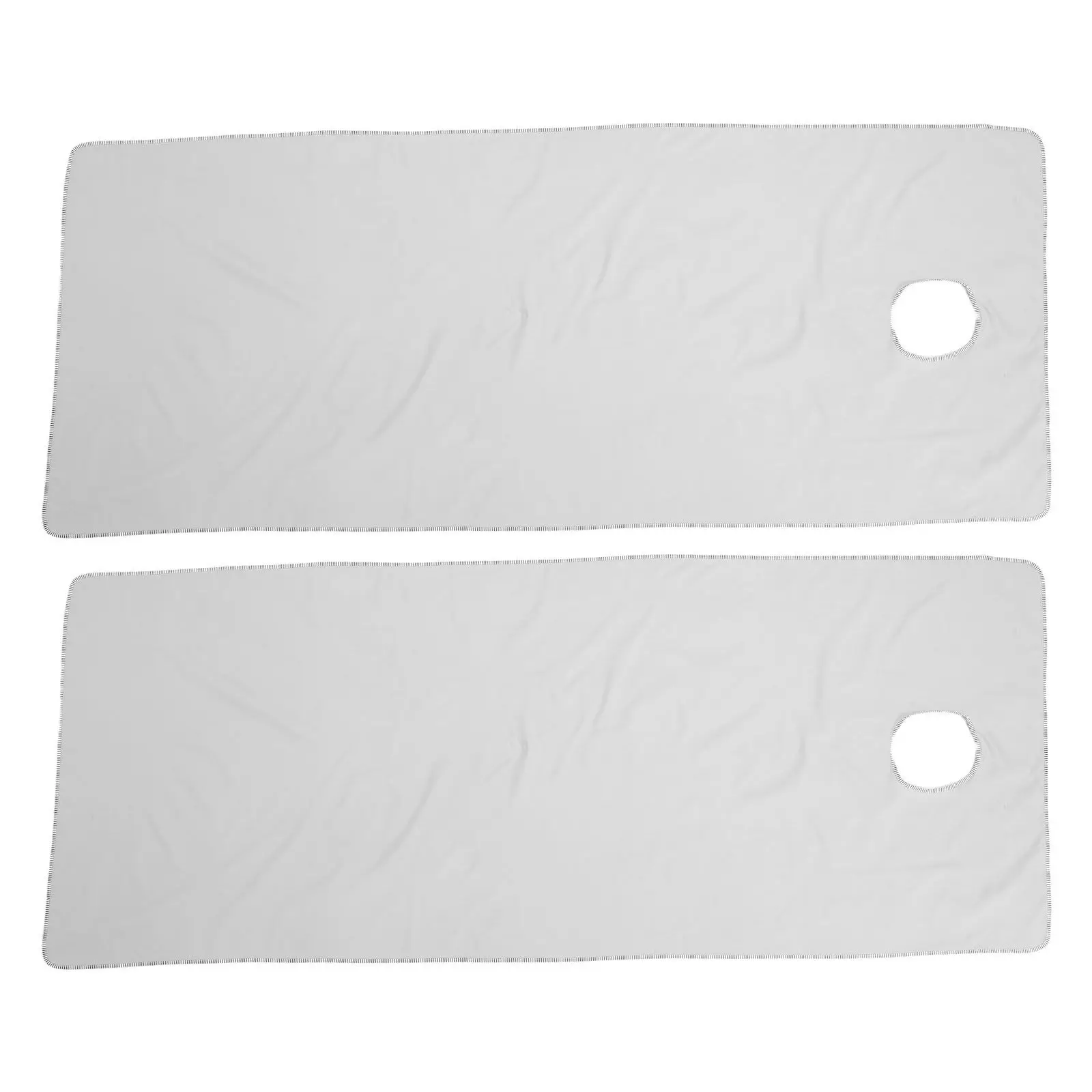 

2Pcs Massage Bed Sheet Set 80x200cm Cotton Spa Sheets Washable Massage Table Cover Hole Beauty Salon Bedding Spa Sheets