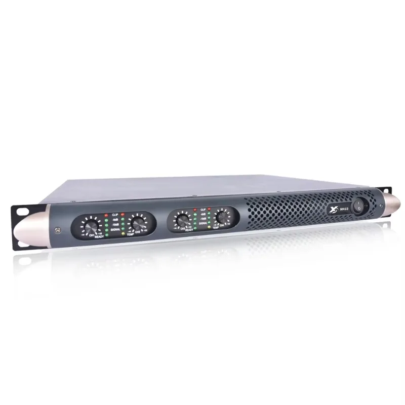

4-channel 1U Size Class d Audio Professional Power Amplifier Sound M450