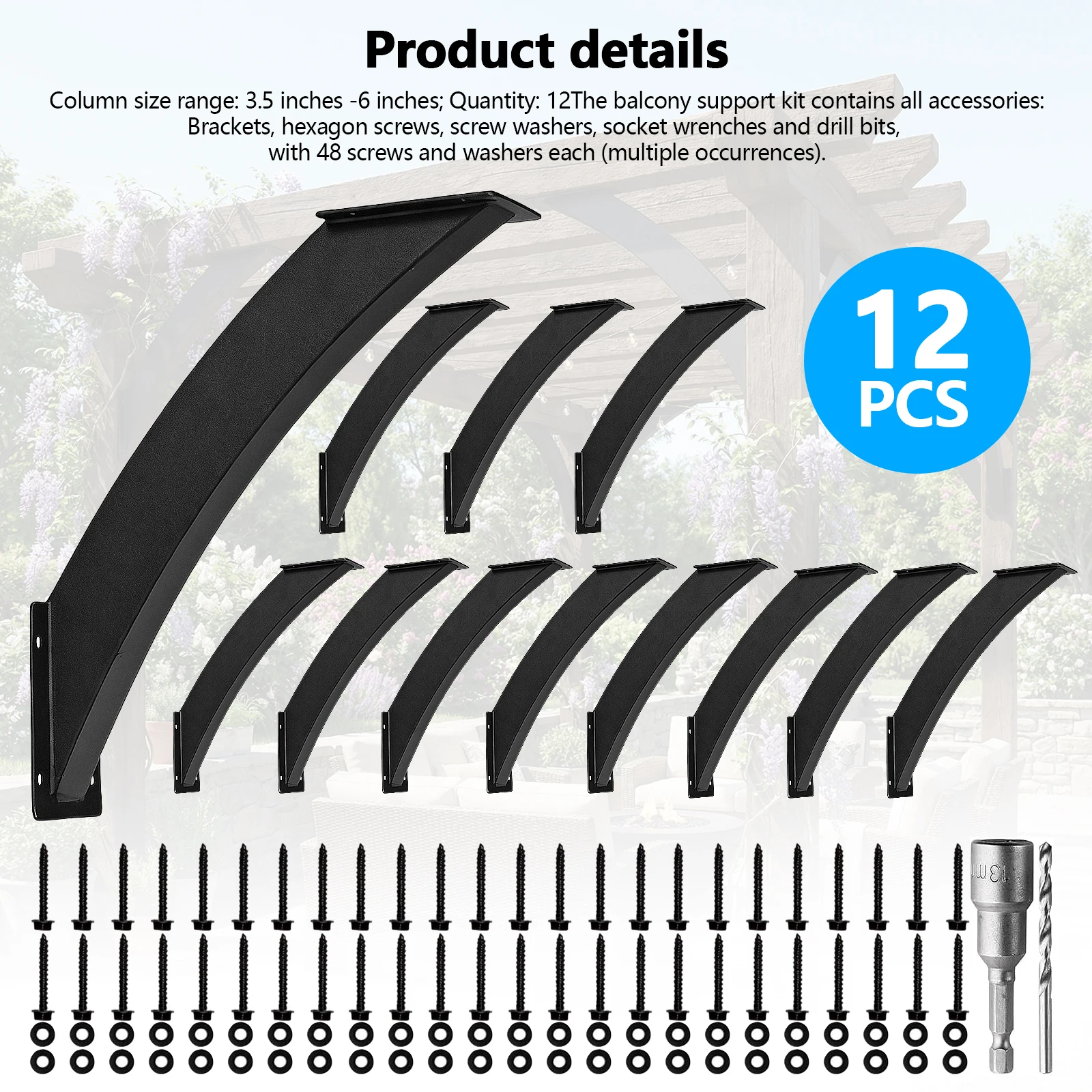 45 Degree Post Brac…