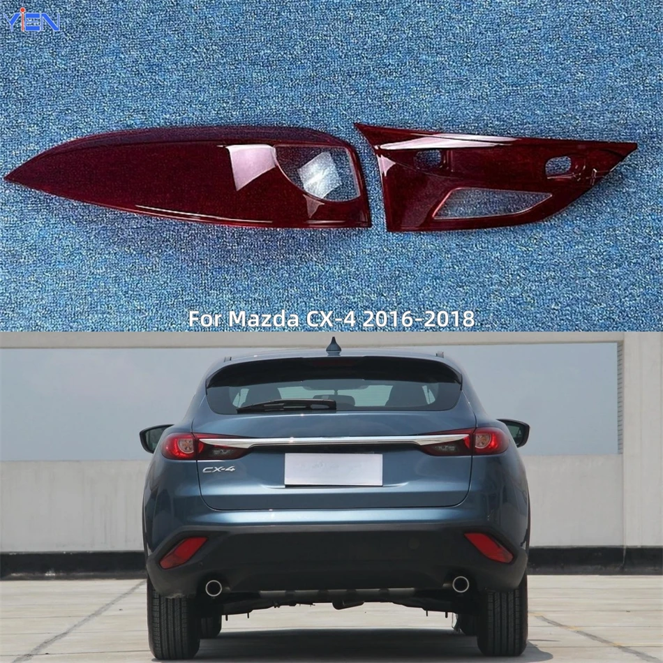 For Mazda CX-4 CX4 2016 2017 2018 Car Internal Spare Parts Replacement Car Lights Shell Turn Signal Light Cover Tailight Glass