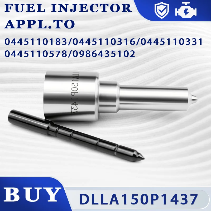 DLLA150P1437 Common Rail Euro III Diesel Fuel Injector Is Suitable For Bosch Fuel Injector Model: 0445110331 0445110316 LF3042