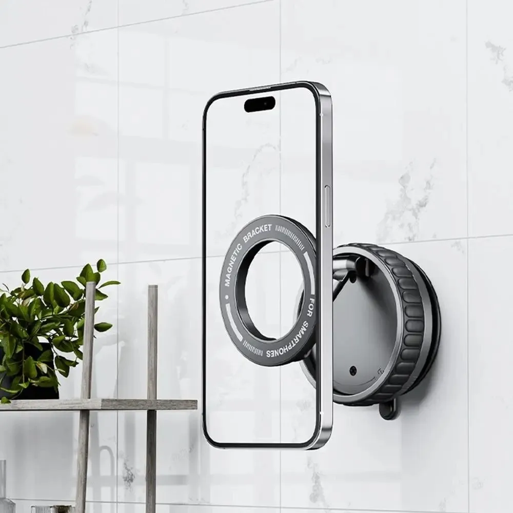 

Foldable Magnetic Phone Holder 360° Rotating Stable Adsorption Car Navigation Holder Anti-shake Hands-Free Vacuum Suction Holder