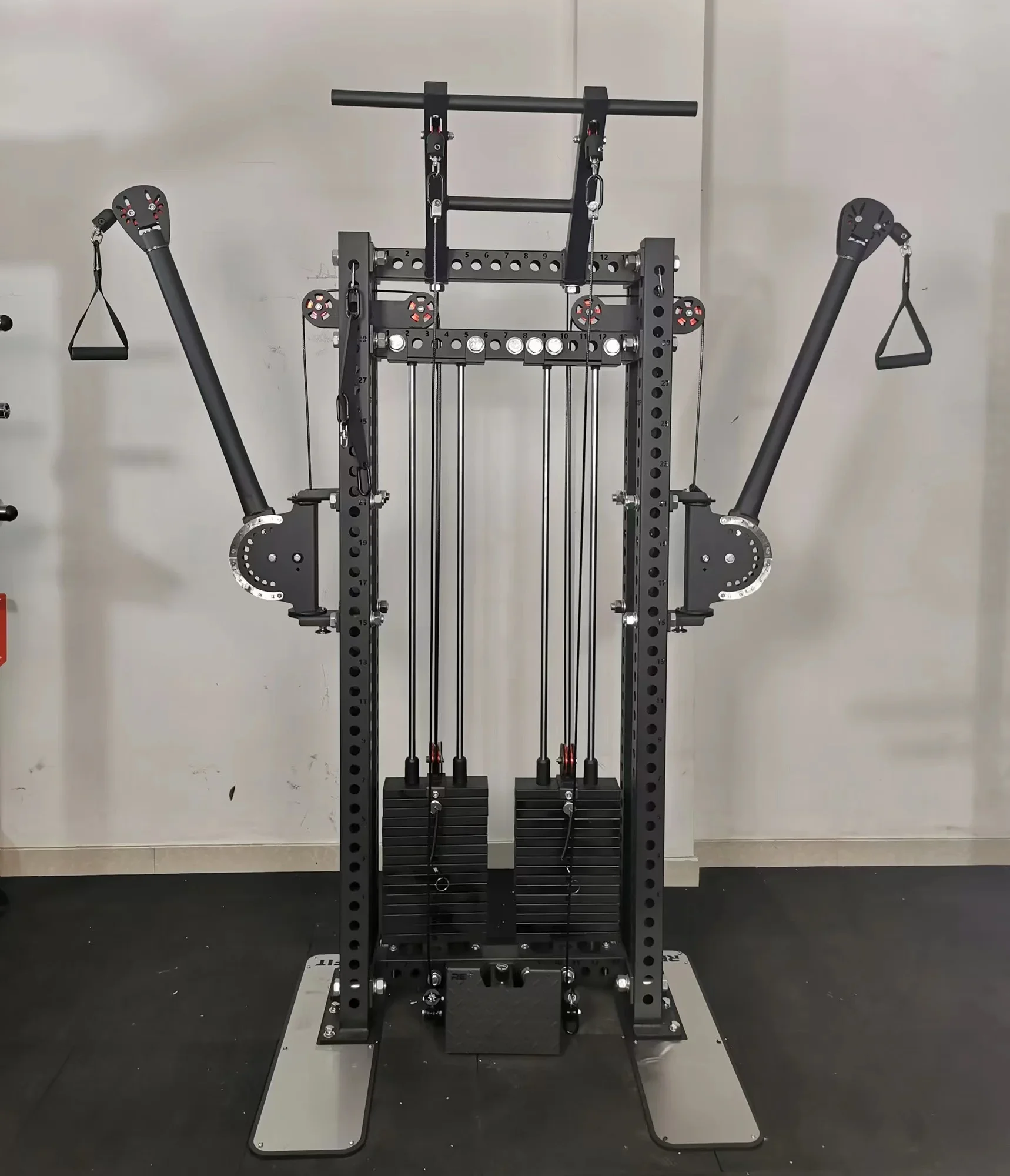 2026 Wall Mount Cable Crossover Tower Dual Adjustable Pulley Training System