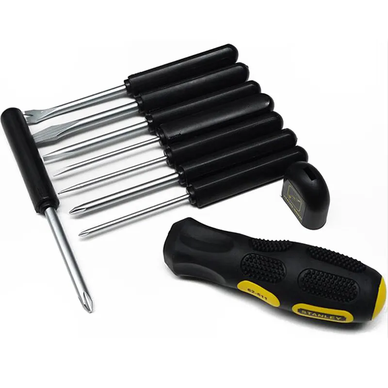 STANLEY STHT62511-8-23 9-Piece Household Flat Head Screwdriver Set Electrician Multi-Functional Combinatio