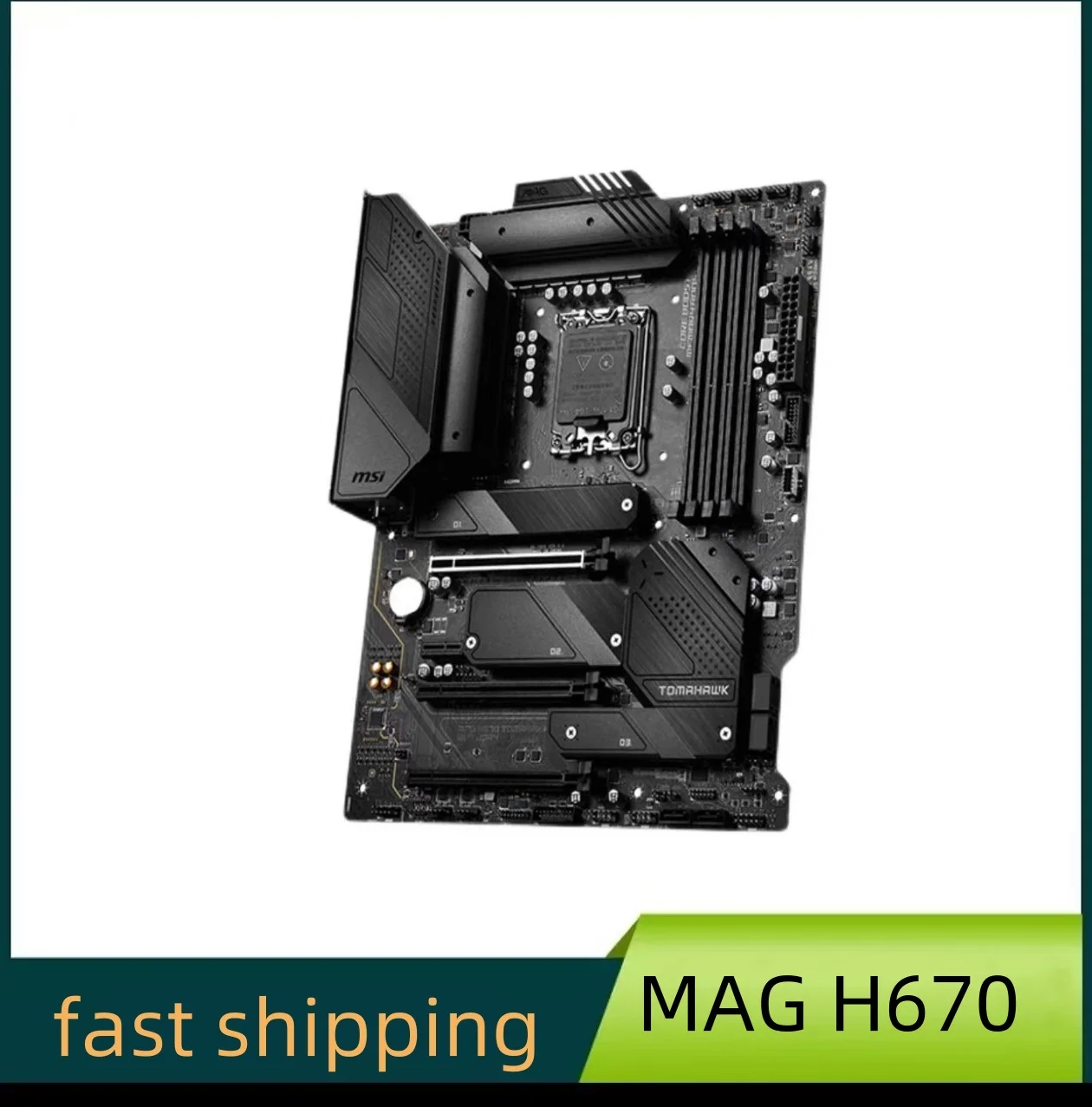 MSI MAG H670 TOMAHAWK WIFI DDR4 Intel H670 Motherboard Processor 14900F 14700KF CPU 13900 13100F 12900 12500 Memory DDR4 No Kit