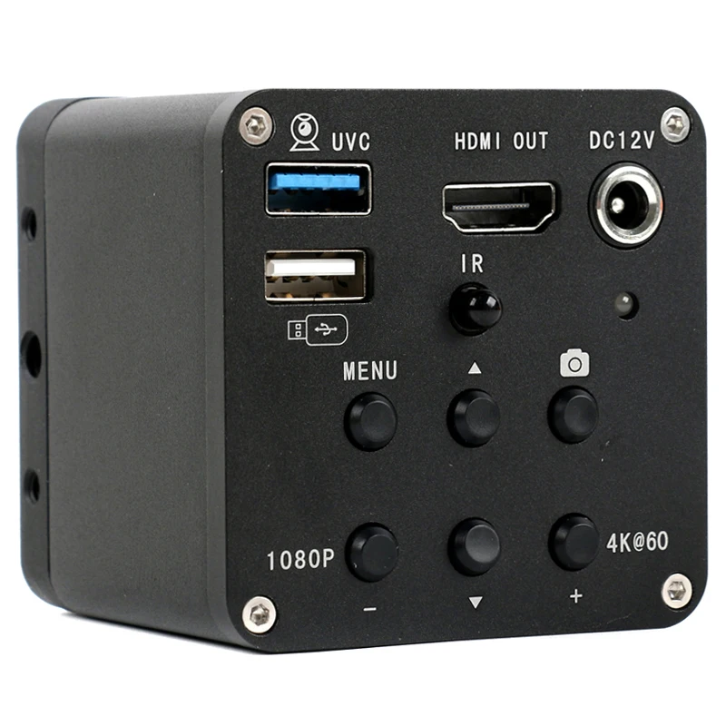 

8MP 4K 1080P 60 FPS Industrial Digital Video HDMI USB Microscope Camera for PCB Soldering Phone Repair Measurement