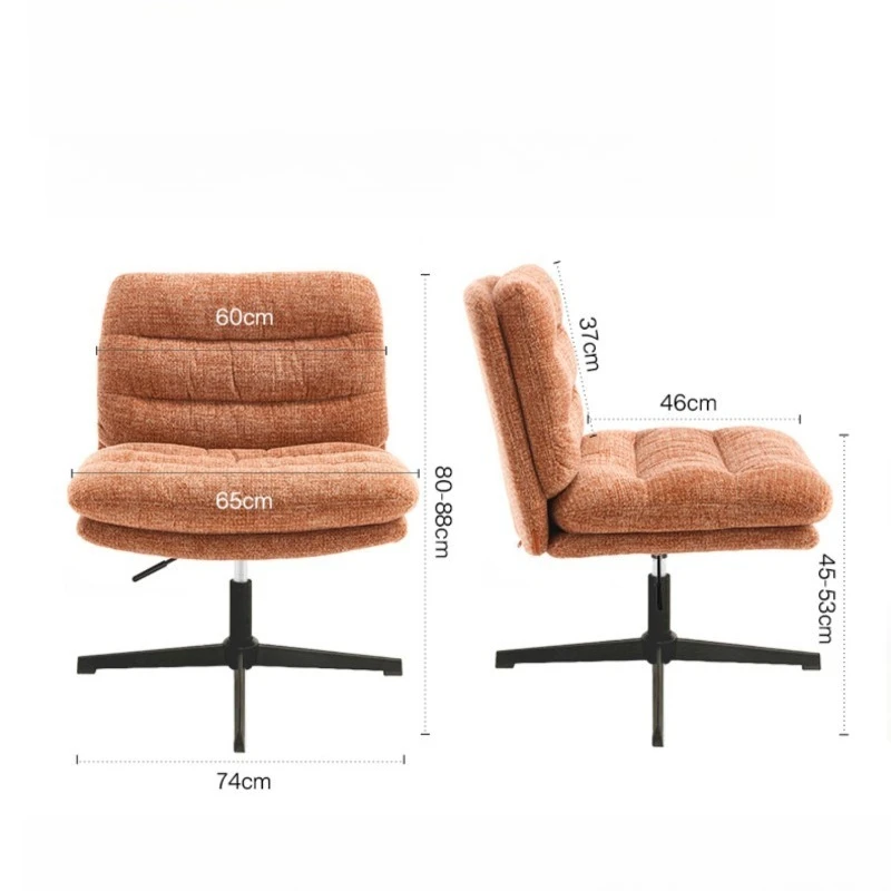

Cross-legged chair Bedroom sofa Casual makeup Home computer swivel chair