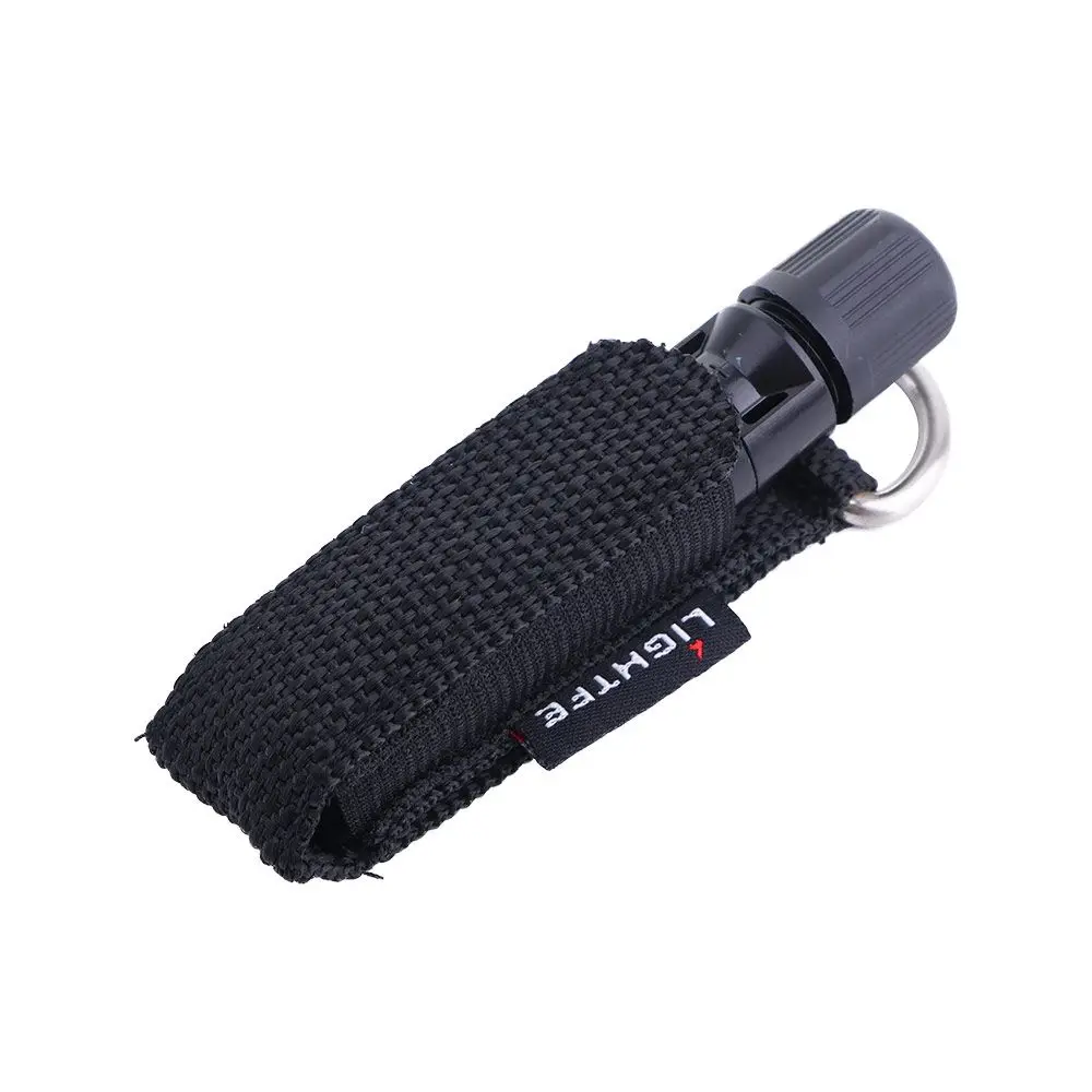 مول الصيد T305/T309/T410 أدوات التخييم في الهواء الطلق مصباح يدوي حزام حامل الخصر حزمة LED الشعلة كم مصباح يدوي الحقيبة