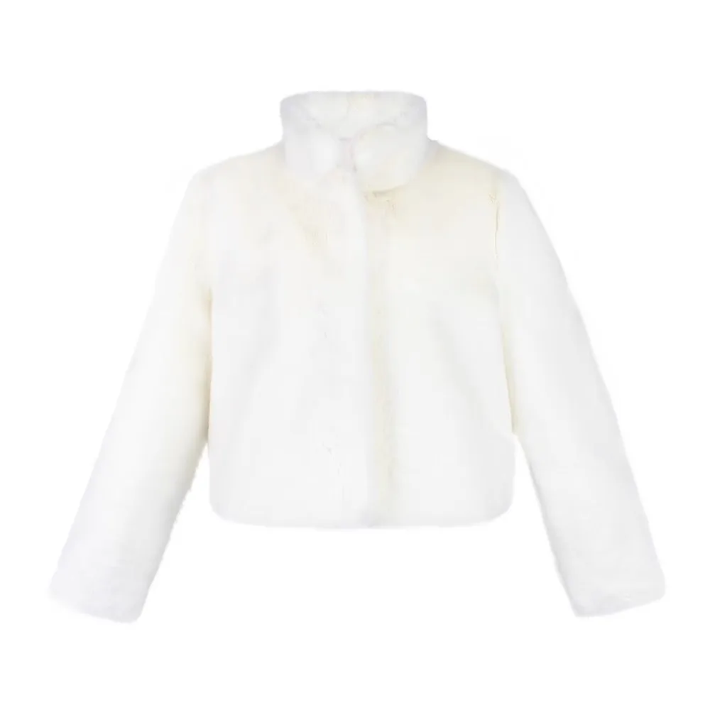 

2025 Women's Clothing High Quality Fashion Elegant Ladies Thickened Faux Fur Coat Winter New 1117