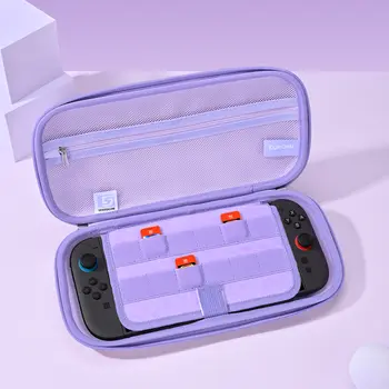 三麗鷗酷洛米肉桂狗布丁狗收納袋保護套,適用於Switch2便攜式防震配件 8 最佳銷售 kuromi 任天堂 Switch 保護殼 - №8