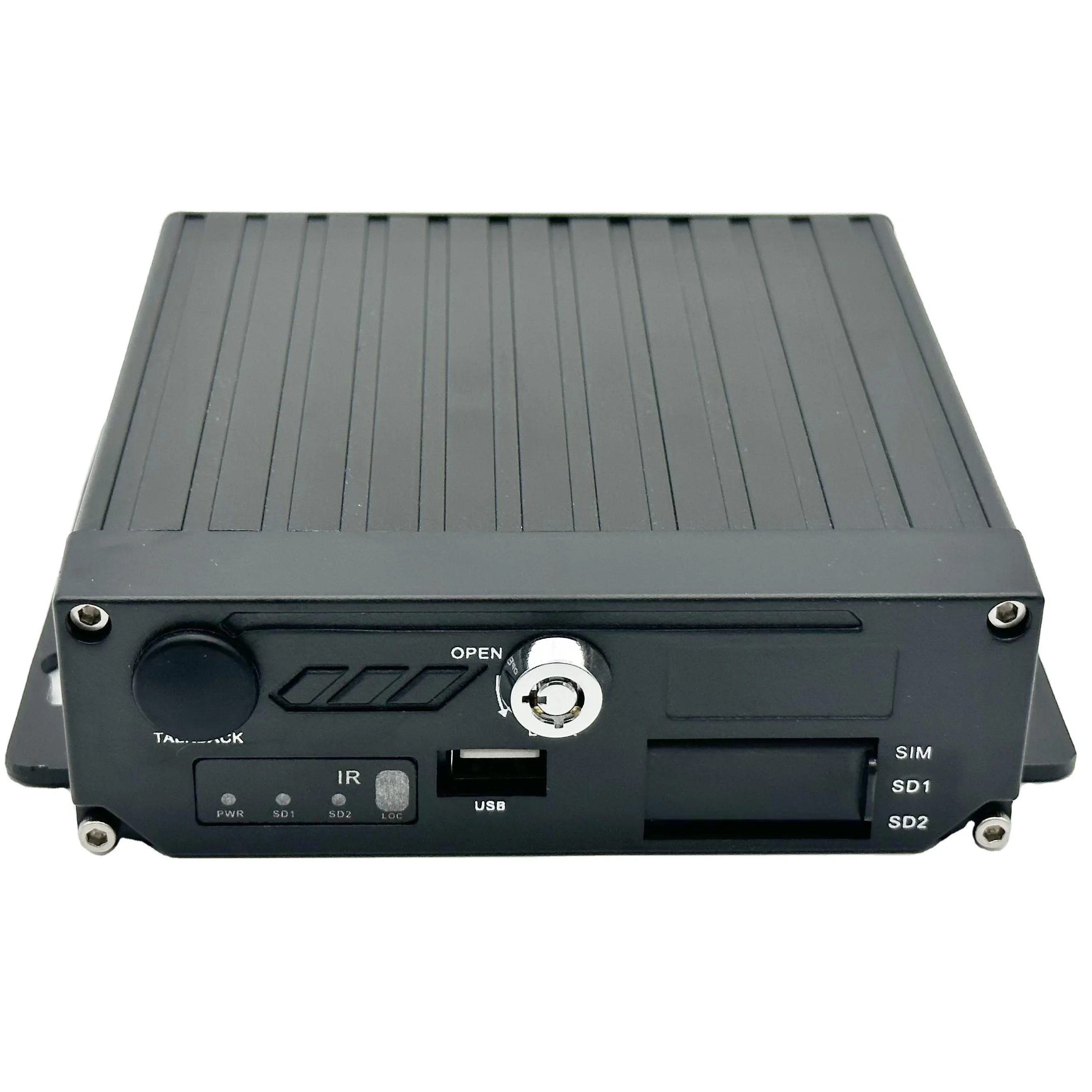 

FL&OEM Loop Recording SD Card Car Black Box Mobile DVR 4 Channels Mobile Digital Video Recorder with 4G GPS WIFI MDVR