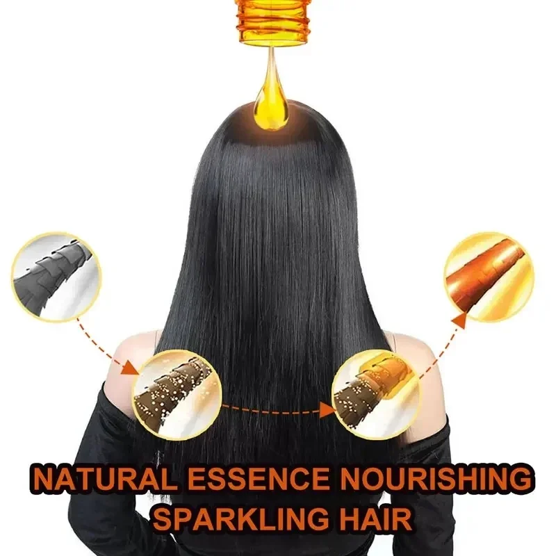 Hair Care Essential Oil Deep Repair Moisturizing Dry Dull Hair Treatment Relieve High Temperature Damage Frizz Hair Conditioner