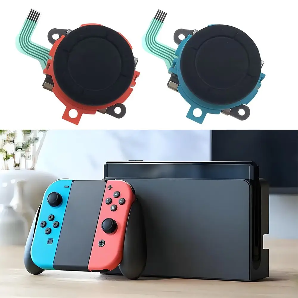 

DIY 3D Analog Joystick Blue Orange Professional Thumbsticks Original New Left And Right for Nintendo Switch 2