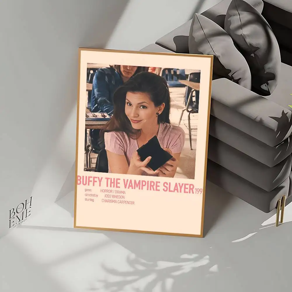 بافي مصاص الدماء القاتل المشارك لا مؤطرة المشارك كرافت نادي بار ورقة خمر ملصق جدار الفن اللوحة غرفة نوم دراسة ملصقات