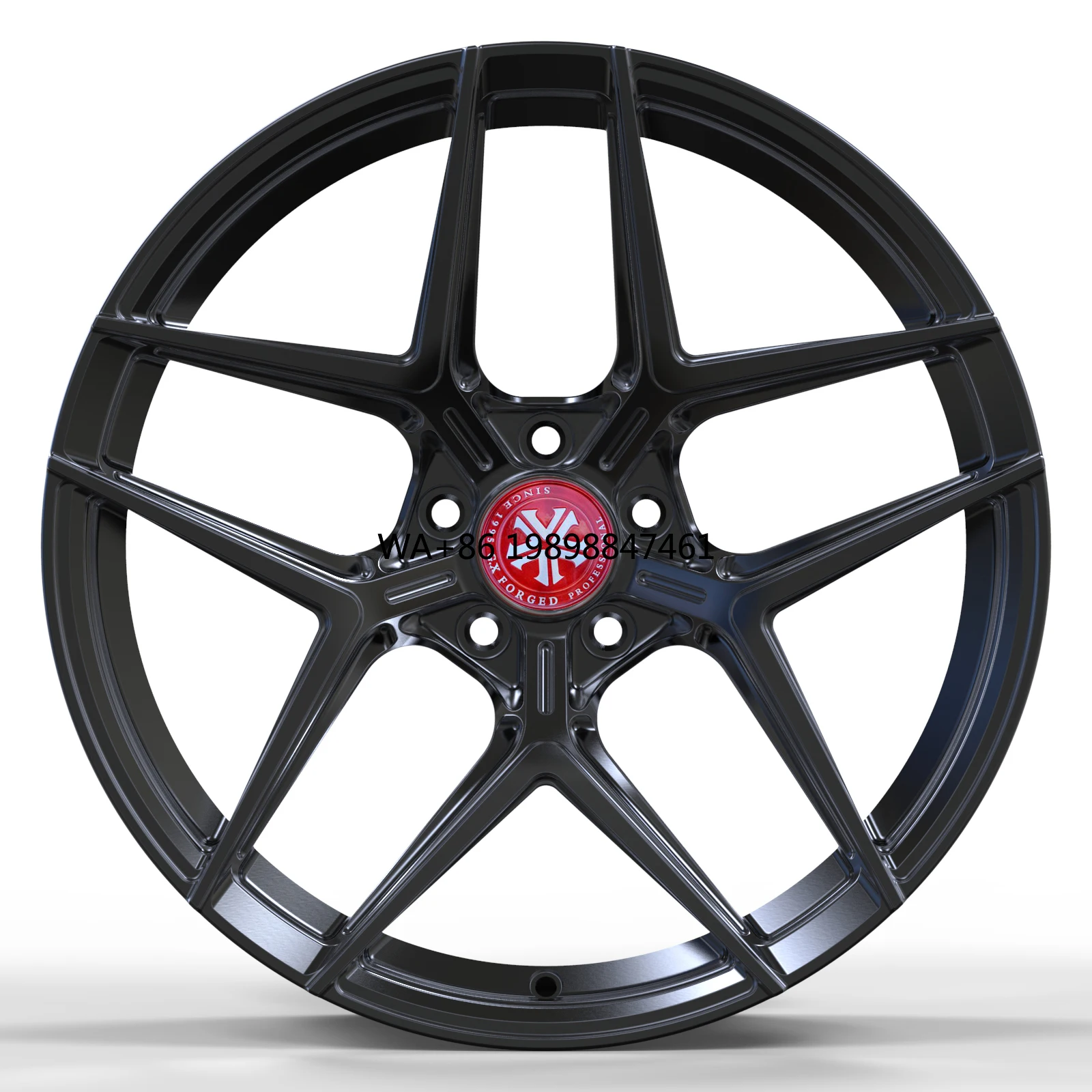 

GX 1 Piece Forged Wheel Mono Block Five-pointed Star Design Custom Forged Car Rims for Auto Parts