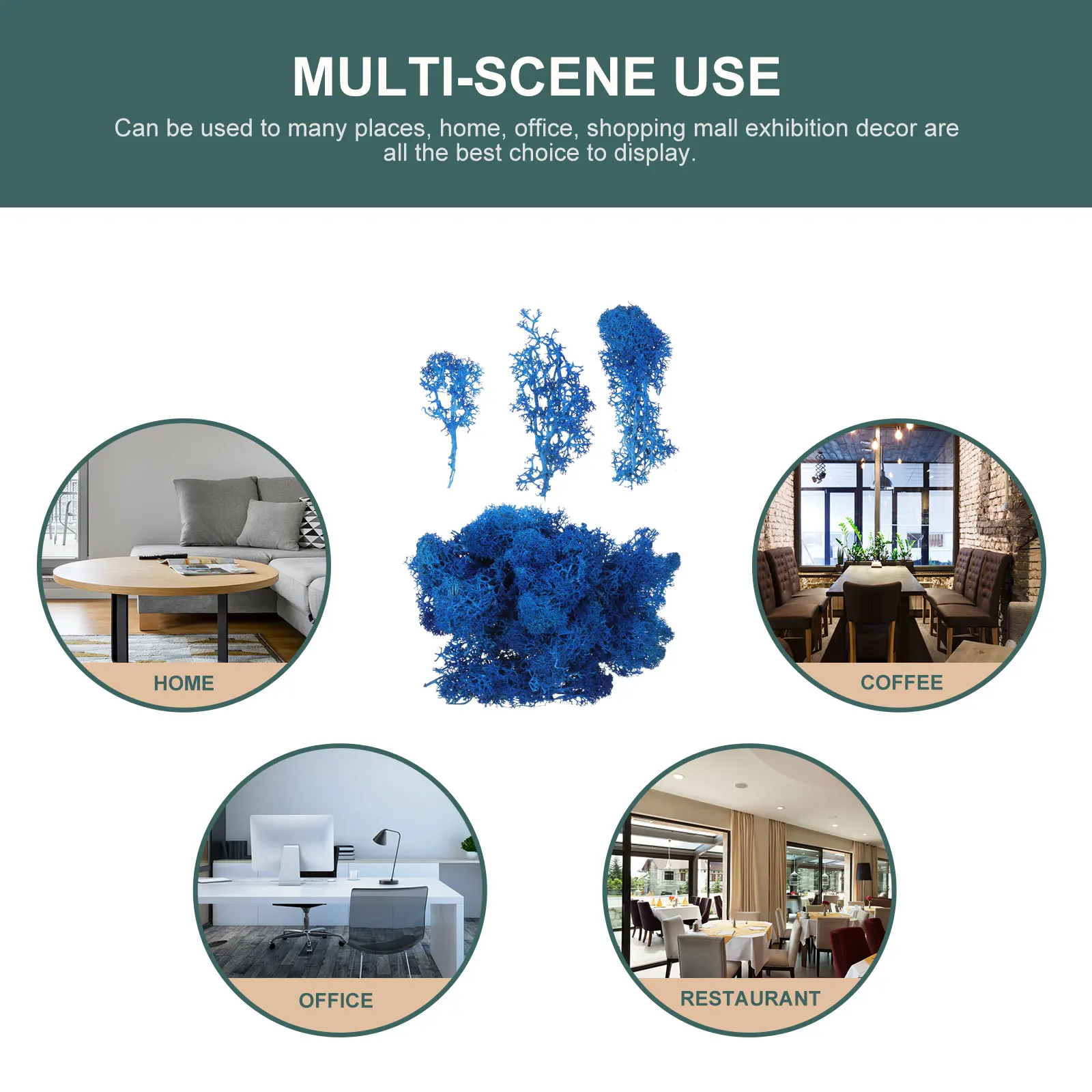 

Everlasting Moss Wall Decor Artificial for Decorating Imitation Decoration Fake Plant