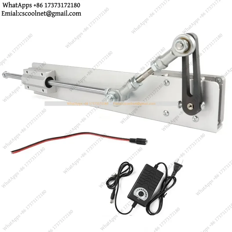 k3 Reciprocating Telescopic Linear Actuator Adjustable Stroke Gear Motor DIY Oscillating Cylinder with Controller