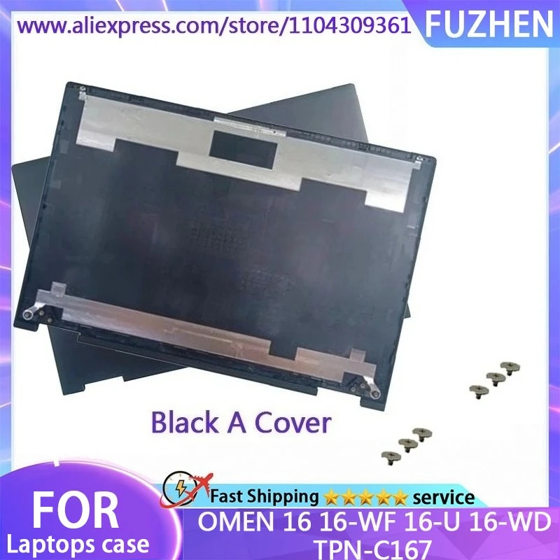 NEW Cover For OMEN 16 16-WF 16-U 16-WD TPN-C167 LCD Rear Cover/Front Cover Frame/Palm Pad/Bottom Cover AP7IF000110 AP7IF000410