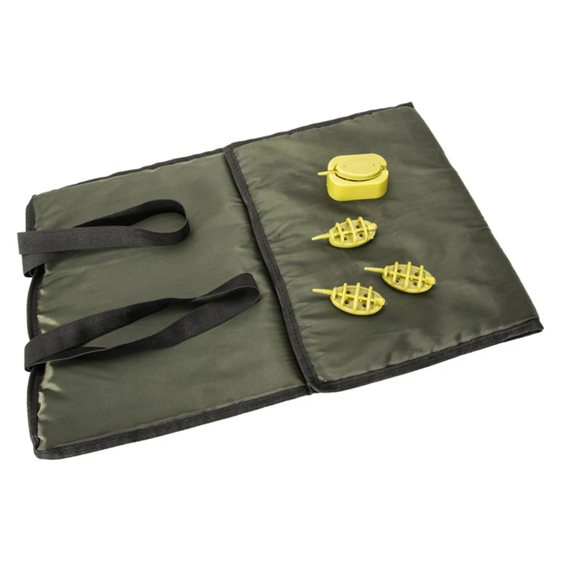 Fishing Unhooking Pad + European Type Nest Beater Set Foldable Carp Fishing Mat Kits