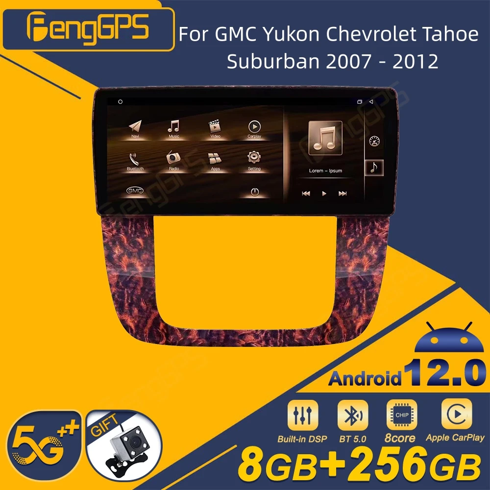 

Для GMC Yukon Chevrolet Tahoe Suburban 2007-2012 Android автомобильный радиоприемник 2Din стереоприемник авторадио мультимедийный плеер GPS Navi