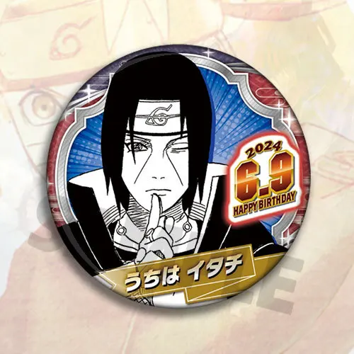 เข็มกลัดอนิเมะนารูโตะ ของสะสม ของขวัญวันเกิดแบบกำหนดเอง นารูโตะ ซาสึเกะ อิทาจิ เดอิทาระ พวงกุญแจ เข็มกลัด อุปกรณ์คอสเพลย์