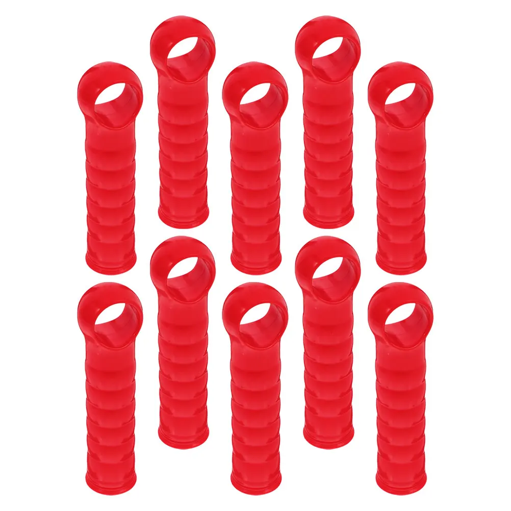 

10pcs Mop Rod End Caps 22mm Broom Handle Replacement Plastic Grips Easy Installation Cleaning Accessories