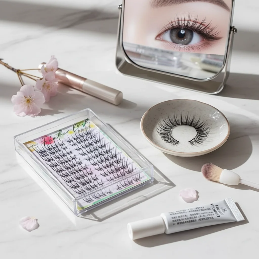 Fox-Style Natural Looking Eyelashes for Women with Soft Fiber and C-Curl Designs