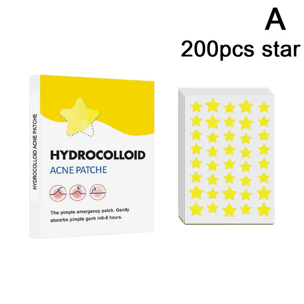 200/240pc Patches Acnes Pimple Patches For Zits And Blemishes Invisible Or Colorful Spots Treatments Stickers For Face Skin T4x9