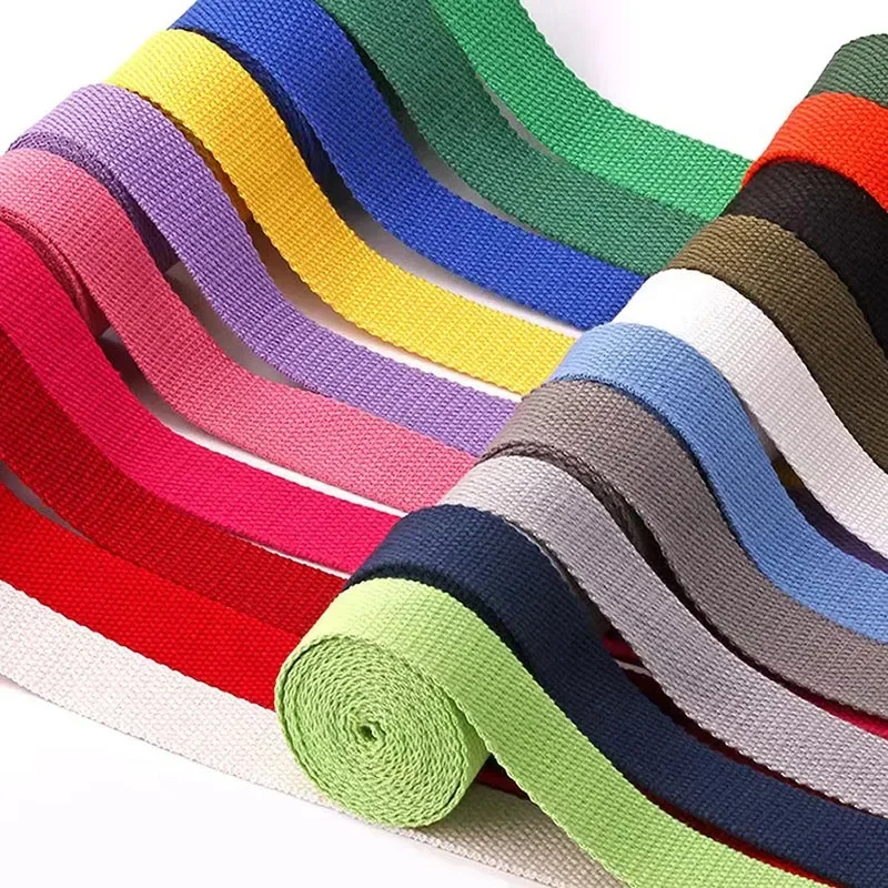 2m Cotton Webbing Suspenders Craft supplies DIY Decorative Sewing fabric Crafts Nylon Webbing Pet Rope Backpack Accessories