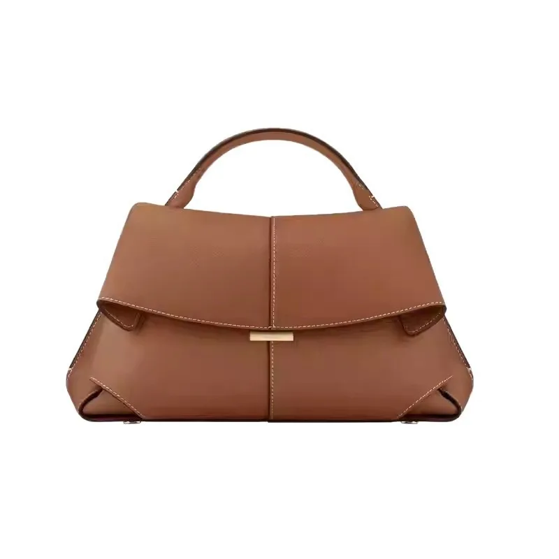 

Urban Chic Smile Handbag Large Capacity Pleated Crossbody Bag for Women Versatile Daily Work Tote Functional Satchel