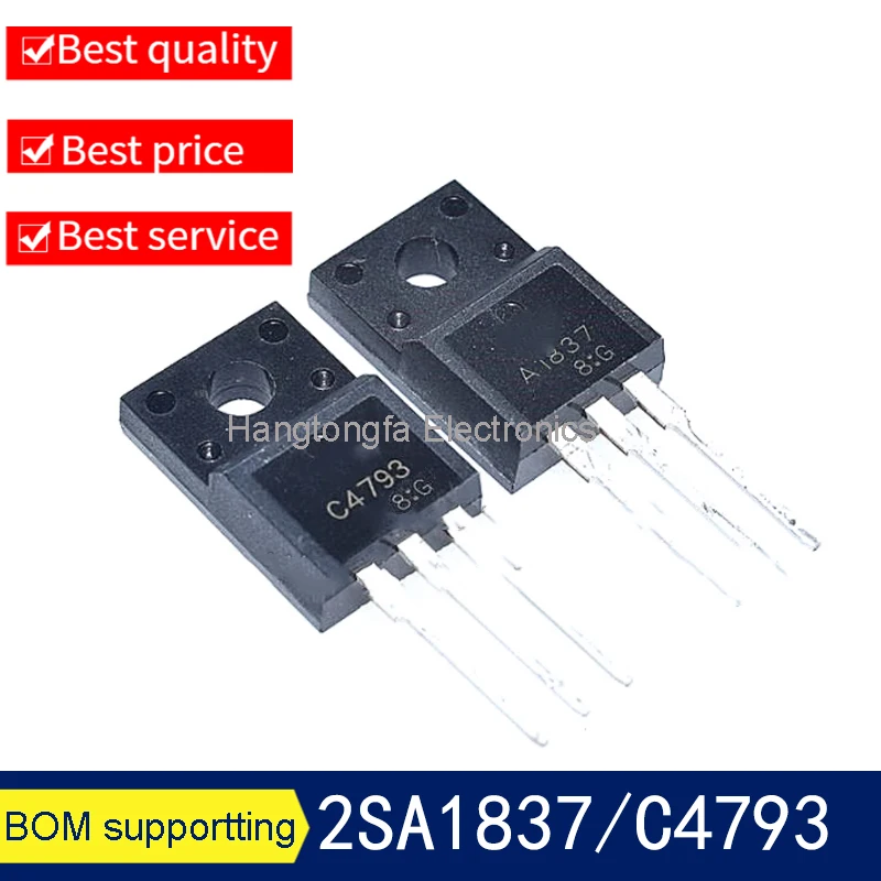 2SA2222 2SC6144 TO-220F 2SA1837 2SC4793 2SA1930  2SC5171 2SA2210  2SC6082  DIP   PNP NPN Power Transistor