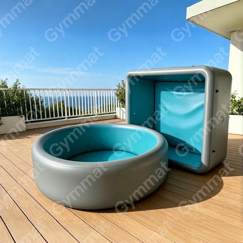 Drop Stitch Inflatable Pool DWF Inflatable Swimming Pool Customized Portable Piscine Gonflable Drop Stitch Wind Resistant