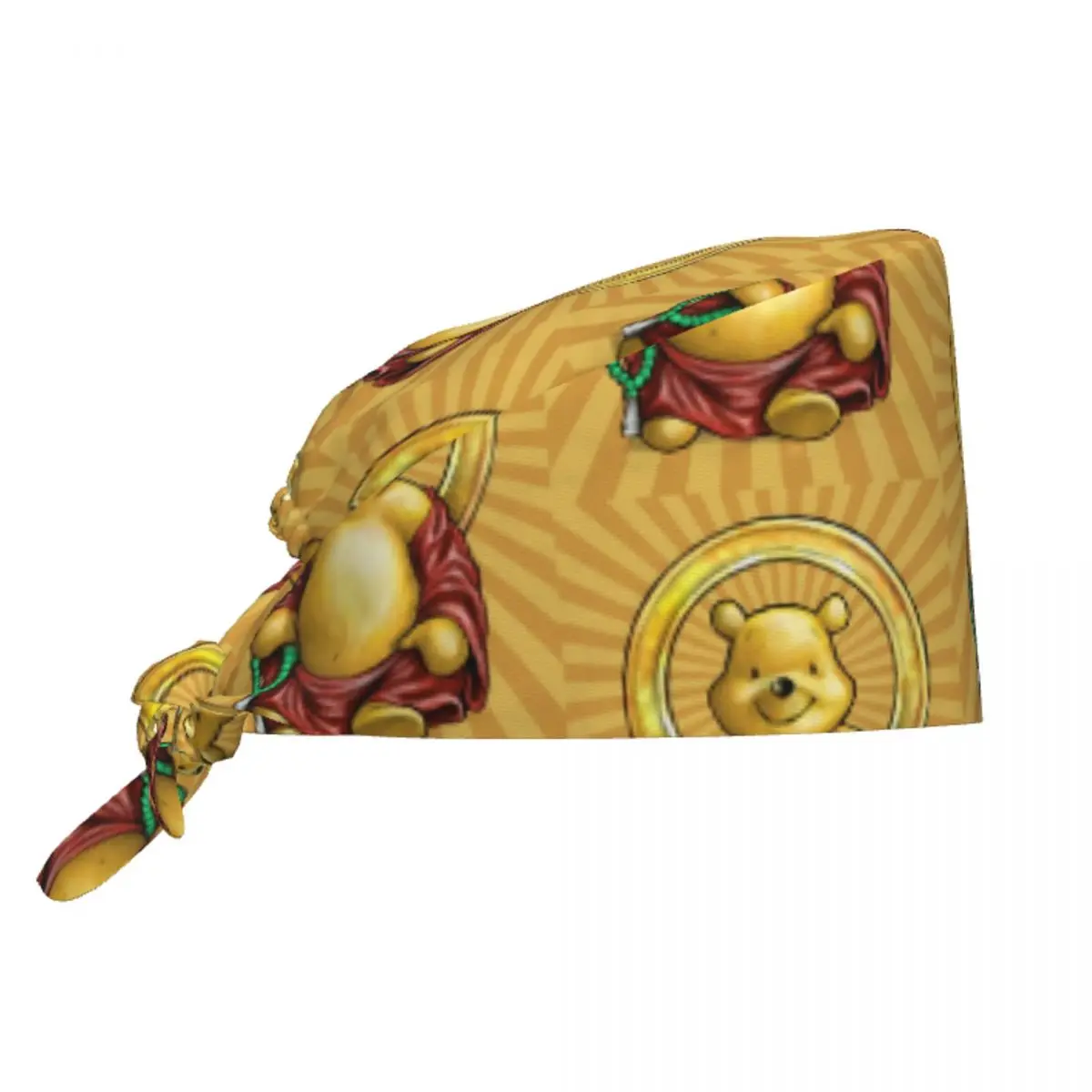 Custom Winnie The Pooh Working Cap Surgical Hats Men Women Operating Room Cap Nursing Cap Lab Works Hat